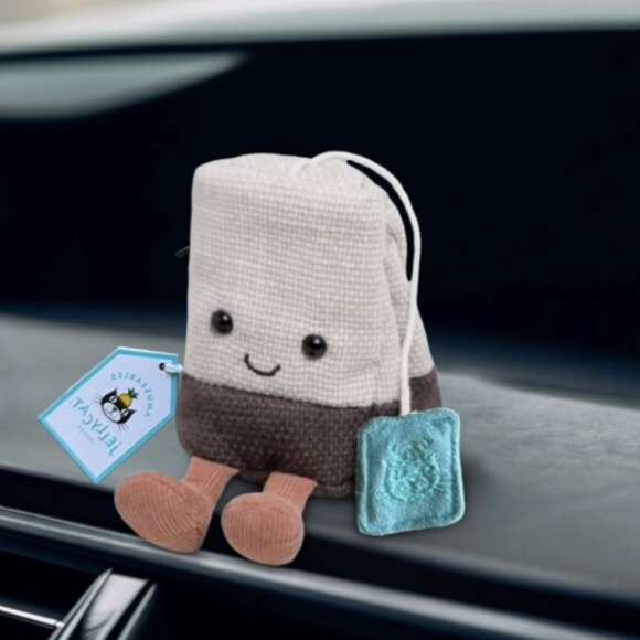 Jellycat Amuseables Steepy Tea Bag UK EXCLUSIVE NWT and Dust Bag - Picture 5 of 6